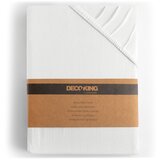 DecoKing Bela napenjalna rjuha iz jerseyja 140x200 cm Amber – | Shoptok.si