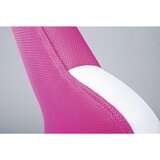 MID.YOU MLADINSKI VRTLJIVI STOL umetna masa, tekstil bela, pink | Shoptok.si