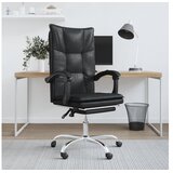  Uredski naslonjač od umjetne kože crni | shoptok.hr