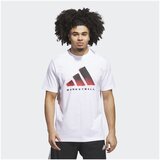 Adidas Majice s kratkimi rokavi JV8423 Bela Cene