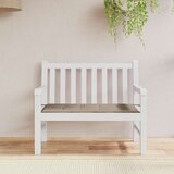  Jastuk za vrtnu klupu smeđesivi 120x50x4 cm tkanina Oxford | shoptok.hr