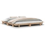 vidaXL Posteljni okvir 160x200 cm trdna borovina | Shoptok.si