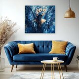  Slike angelov Skrivnostni obraz | 100 % izvirni akrilni slikar | Shoptok.si