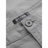 Ombre Men's classic chino shorts with rolled up leg - grey | shoptok.hr