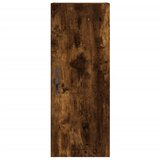  Visoka komoda dimljeni hrast 34,5x34x180cm konstruiranog drva | shoptok.hr