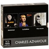 POSNETI MEDIJI AZNAVOUR CHARLES - JAZZNAVOUR/LA BOHEME/HIE ENCORE - 3CD, (433809) | Shoptok.si