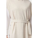 Trendyol Stone Button Detailed Knit Sweater Dress | Shoptok.si