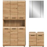 MID.YOU Kopalnica Ice, Barva Hrasta, 3-Delna | Shoptok.si