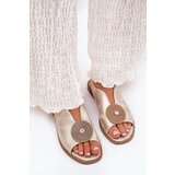 S. BARSKI Shimmering Women's Sandals With Decorative Detail S.Barski | Shoptok.si