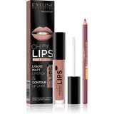 Eveline OH! my LIPS Matt set za ustnice 08 Lovely Rose Cene