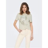 Only Light gray women's T-shirt Free - Women | Shoptok.si