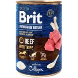 Brit Premium by Nature 6 x 400 g - Govedina z vampi | shoptok.hr