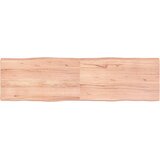 Stolna ploča svjetlosmeđa 180x50x(2-6) cm obrađena hrastovina | shoptok.hr