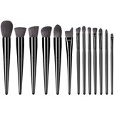 INF 18-delni profesionalni set čopičev za ličenje s črno vrečko za čopiče Black, (21538777) | Shoptok.si