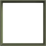 vidaXL Robovi trave 6 pcs Oljčno zelena 50 x 50 x 13 cm Jeklo | Shoptok.si