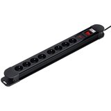Maclean MCE11 power extension 1.5 m 8 AC outlet(s) Indoor Black Cijene