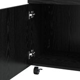  kolica Crni hrast 50 x 41 x 89 cm Konstruirano drvo | shoptok.hr