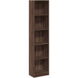vidaXL Regal za knjige boja hrasta 40x24x176 cm konstruirano drvo | shoptok.hr