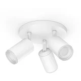 LED RGBW prigušiva spot svetiljka Hue FUGATO 3xGU10/4,2W/230V bela