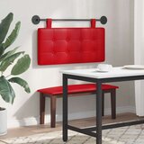 Držeće uzglavlje Zidne Lažna koža - Crvena 80 cm bez LED | shoptok.hr