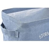  Košara DKD Home Decor Rumena Modra Granatna Platno Sodobna 20 x 16 x 15 cm (3 kosov) | Shoptok.si