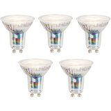 LUUMR Komplet 5 Pametne zatemljive LED žarnice GU10 50 mm Opal 7 W 630 lm 2700 K Cene