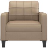 vidaXL Fotelj kapučino 60 cm umetno usnje | Shoptok.si