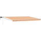 Ručna zlačivna tenda s LED diodama Šareni 4 × 3 m | shoptok.hr