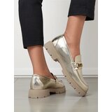 Resti Women's moccasins gold-plated Goldlove | ePonuda.com