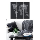 Wallity Set slika MDF384025, 3 dijela | Eponuda.ba