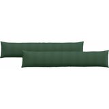  Jastučići za sofu 2 pcs Tamnozelena 200 x 40 cm Kordura tekstil | Eponuda.ba