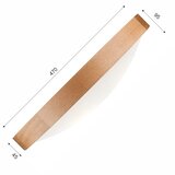  plafonsko svetlo oak slim, 3xE27/60W/230V, hrast, prečnik 47 cm | Eponuda.com