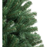 vidaXL Umetno Zložljivo Božično Drevo Zelena 270 cm PVC in kovina | Shoptok.si
