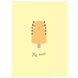 STREET Zvezek A4 Sweet, mali karo, 54 listov, sortirano, 1 kos | Shoptok.si