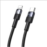 Usams USB-C KABEL ZA LIGHTNING 30W 1.2M ALUMINIJ ZA IPHONE 12 13 14, (21980525) | Shoptok.si