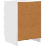  Nočna omarica Bela visok sijaj 43 x 41 x 63,5 cm Inženirski les, (5000209857) | Shoptok.si