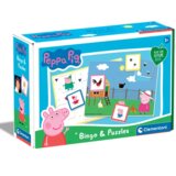 Clementoni Bingo & Puzzle - Pujsa Peppa angleške besede (CLE16352), (21262821) Cene