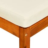 vidaXL Vrtni stolček za noge 2 kosa trden akacijev les | Shoptok.si