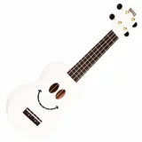 Mahalo U-SMILE Soprano ukulele White