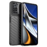 Onasi Silikonski ovitek Tunder Armor za Xiaomi Poco X4 Pro - črn Cene