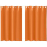  Zavjese za blackout s prstenovima 2 pcs Svijetlo Narančasta | Eponuda.ba