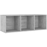 3 TV ormarići 3 kom boja betona 107x35x37 cm konstruirano drvo - Beton siva 3 | shoptok.hr