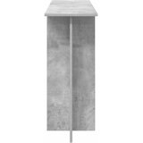  Konzolni stol Betonska siva 100 x 30 x 75 cm Konstruirano drvo | shoptok.hr