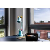 Gtv Svetlo modra namizna svetilka s kovinskim senčilom (višina 50 cm) Mouse – | Shoptok.si