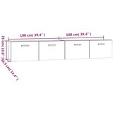  Zidni ormarići 2 kom boja hrasta 100x36,5x35 cm drveni | shoptok.hr