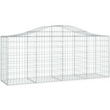 Lučne gabionske košare 9 kom 200x50x80/100 cm pocinčano željezo | shoptok.hr