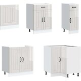 vidaXL 11-dijelni set kuhinjskih ormarića Lucca konstruiranog drva | shoptok.hr