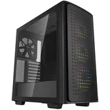 e-atx ohišje Ck560 argb iz črnega kaljenega stekla, (21407739)