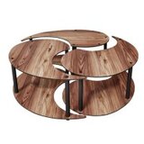 Hanah home Set stočića Yin Yang 3 70 Walnut | ePonuda.com