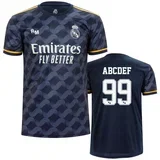 muški Real Madrid Away replika dres (tisak po želji +16€)